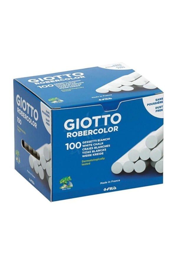 Giotto Robercolor Tebeşir Beyaz 100'Lü