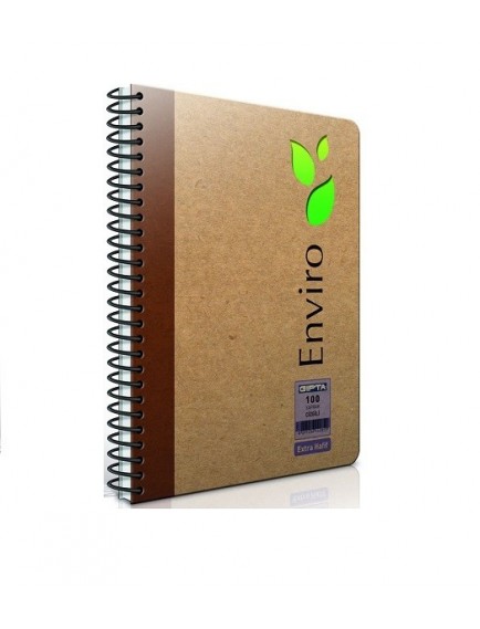 Gıpta 100 Yaprak 17X24 Spiralli Enviro Sert Kapak Çizgili Defter