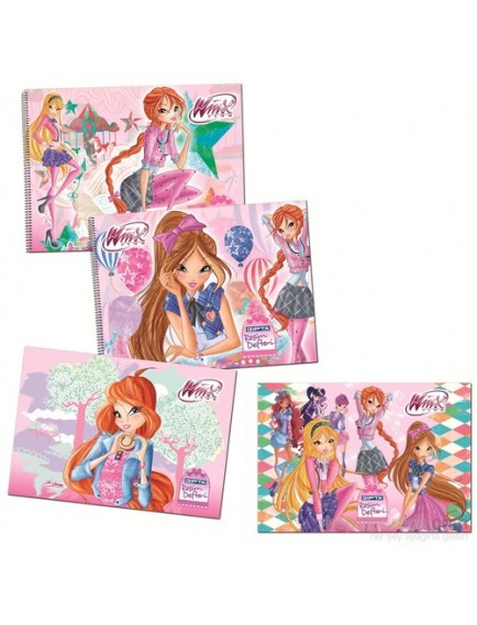 Gıpta 15 Yaprak 35X50 Winx Spiralli Resim Defteri 3087