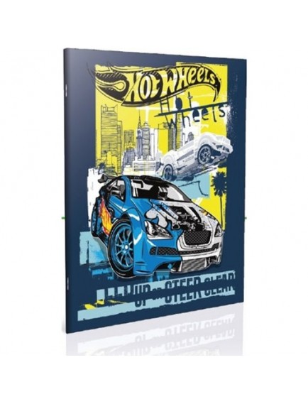 Gıpta 80 Yaprak A6 Hot Wheels Spiralli Karton Kapak Çizgili Defter 5395