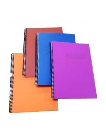 Gıpta 60 Yaprak A4 Eko Spiralli Plastik Kapak Kareli Defter 4176