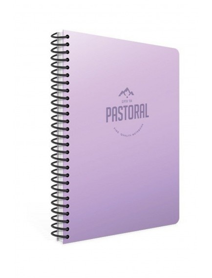 Gıpta 72 Yaprak 17X24 Pastoral Spiralli Plastik Kapak Çizgili Defter 3251
