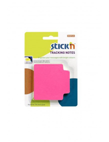 Gıpta Stickn Neon Pembe 70X70 50 Yaprak Not Kağıdı