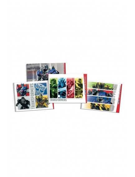 Gıpta 15 Yaprak 17X24 Transformers  Spiralli Resim Defteri 5768