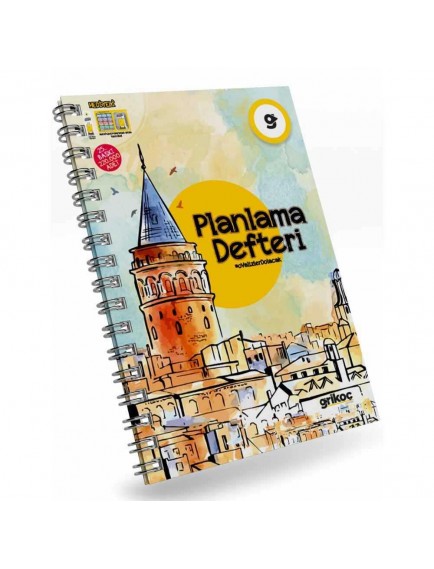Krakademi Yayınları Gri Koç Planlama Defteri