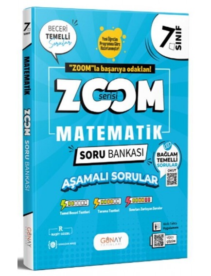 GÜNAY YAYINLARI 7.SINIF MATEMATİK ZOOM SERİSİ SORU BANKASI (27)