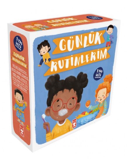 Günlük Rutinlerim Set (5 Kitap) - Özge Selçuk Bozkurt - Timaş Çocuk