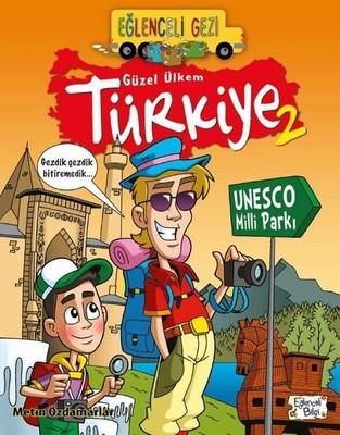 Güzel Ülkem Türkiye 2 / Eğlenceli Gezi - Metin Özdamarlar - Eğlenceli Bilgi Yayınları