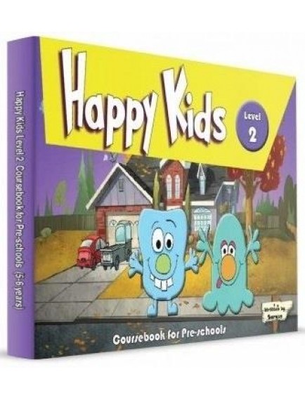 Happy Kids Level 2 Coursebook For Pre Schools - İbrahim Sargın - Sargın Yayınları