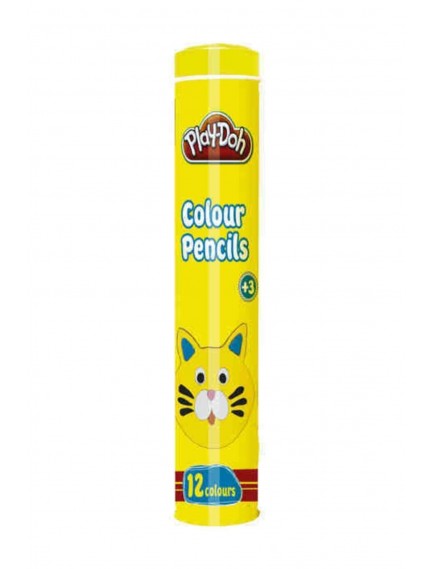 Play-Doh 12 Renk Metal Tüp Kuru Boya Play-Ku005