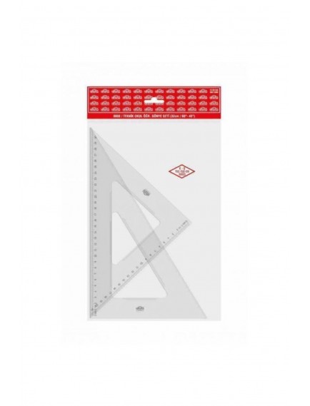 Hatas 32Cm 45 Ve 60 Derece Öğrenci 2'Li Gönye Seti 00808