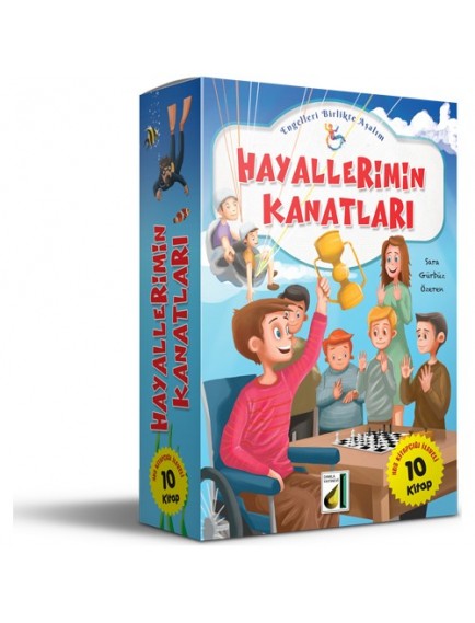 Hayallerimin Kanatları (10 Kitap) - Sara Gürbüz Özeren - Damla Yayınları