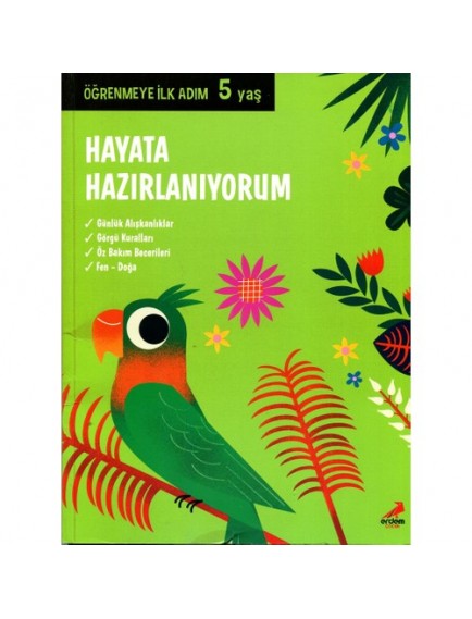 Hayata Hazırlanıyorum (5 Yaş) - Kolektif - Erdem Yayınları