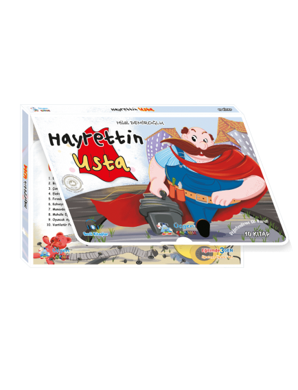 Hayrettin Usta - 10 Kitap + Ek Kutulu -  Hilal Demirlioğlu - Üçgen Yayınları