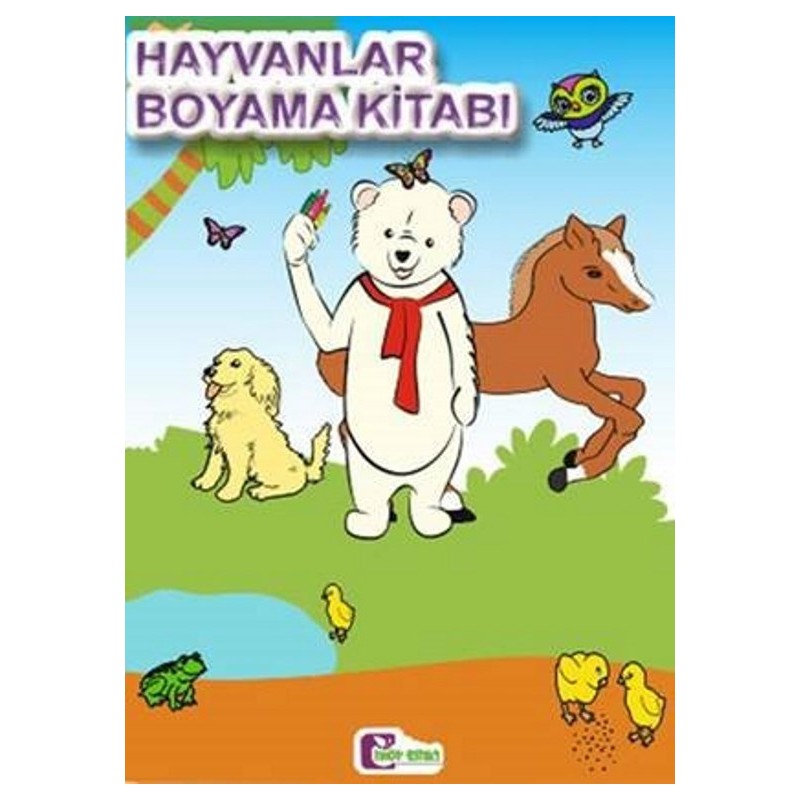 Hayvanlar Boyama - Kolektif - Mor Elma Yayınları