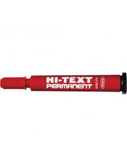 Hi-Text Marker Kesik Uç Kırmızı 830Pck