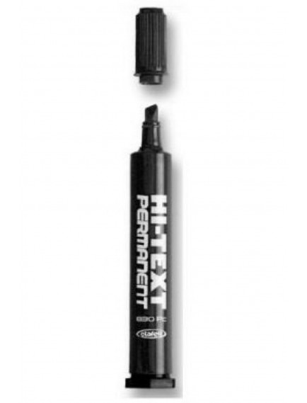 Hi-Text Marker Kesik Uç 830Pcs Siyah