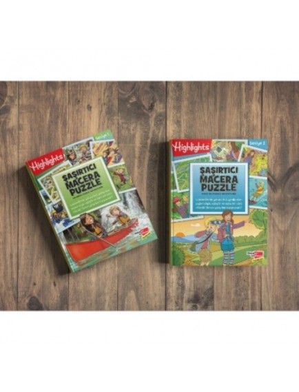 Highlights Şaşırtıcı Macera Puzzle 2'Li Set - Kolektif - Dikkat Atölyesi Yayınları