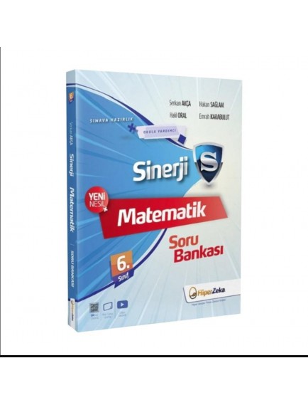 Hiper Zeka Yayınları 6. Sınıf Matematik Sinerji Soru Bankası 