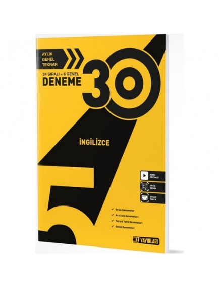 Hız Yayınları 5. Sınıf İngilizce 30 Lu Deneme