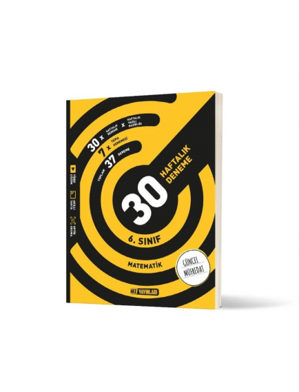 Hız Yayınları 6. Sınıf Matematik 30 Haftalık Deneme