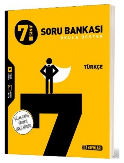 Hız Yayınları 7. Sınıf Türkçe Soru Bankası 