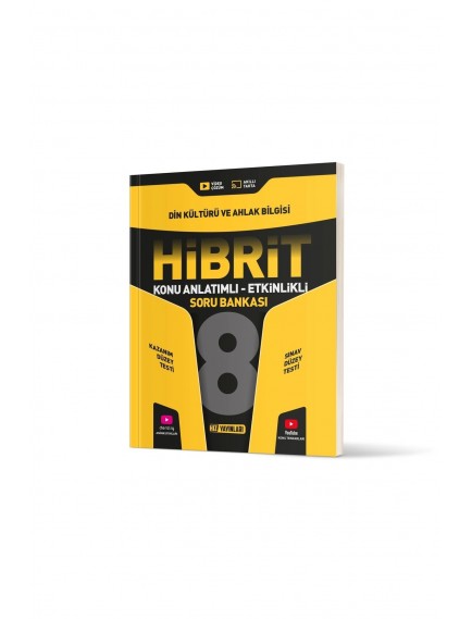Hız Yayınları 8. Sınıf Din Kültürü Hibrit Soru Bankası
