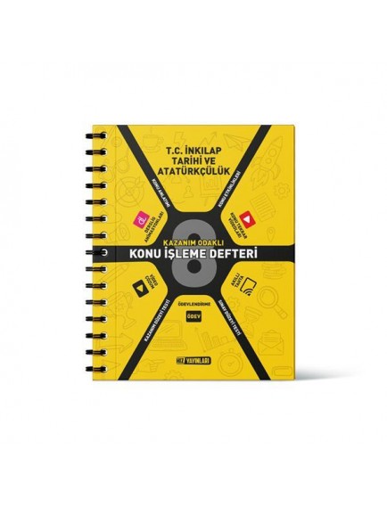 Hız Yayınları 8. Sınıf İnkılap Tarihi Etkinlikli Defter 