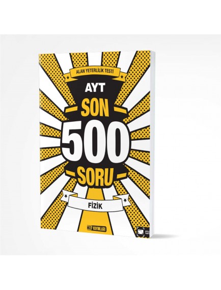 Hız Yayınları Ayt Fizik Son 500 Soru Bankası