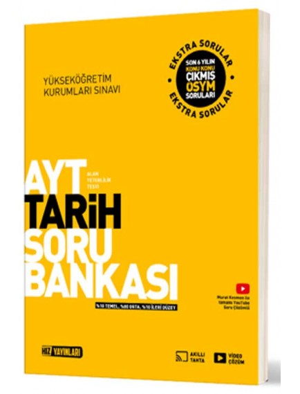 Hız Yayınları Ayt Tarih Soru Bankası (25)