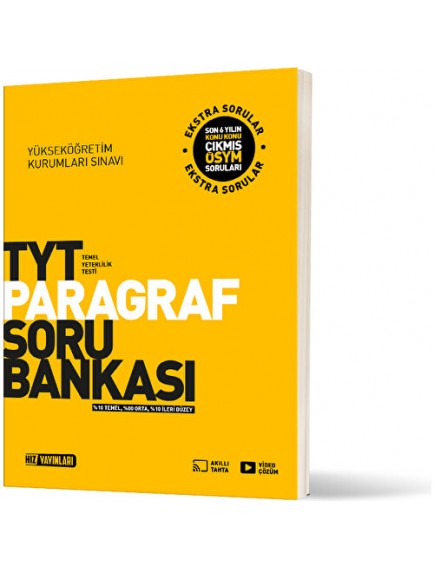 Hız Yayınları Tyt Paragraf Soru Bankası (25)