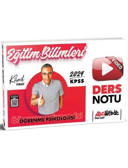 Hocawebde Yayınları Kpss Eğitim Bilimleri Öğrenme Psikolojisi Video Ders Notu 