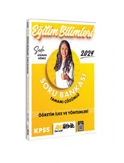 Hocawebde Yayınları Kpss Eğitim Bilimleri Öğretim İlke Ve Yöntemleri Tamamı Çözümlü Soru Bankası 