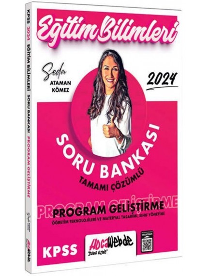 Hocawebde Yayınları Kpss Eğitim Bilimleri P. Geliştirme - S. Yönetimi - Ö. Teknolojileri Ve M. Tasarımı Tamamı Çözümlü Soru Bankası 