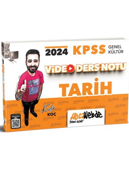 Hocawebde Yayınları Kpss Genel Kültür Tarih Video Ders Notu 