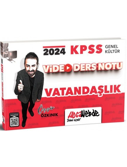 Hocawebde Yayınları Kpss Genel Kültür Vatandaşlık Video Ders Notu 