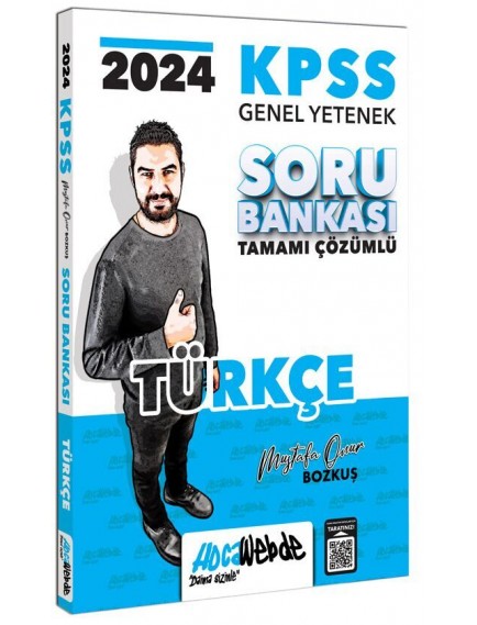 Hocawebde Yayınları Kpss Genel Yetenek Türkçe Tamamı Çözümlü Soru Bankası 