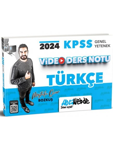 Hocawebde Yayınları Kpss Genel Yetenek Türkçe Video Ders Notu