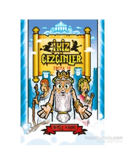 İkiz Gezginler Troya'da - Betül Avunç - Tudem Yayınları
