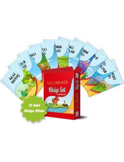 İncek 1.Ve 2. Sınıflar İçin 10 Lu Hikaye Set - Kolektif - İnovasyon Yayınları