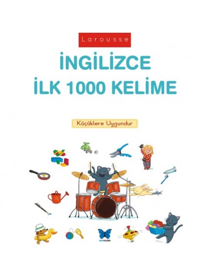 İngilizce İlk 1000 Kelime - Caroline Modeste - Mavi Kelebek Yayınları