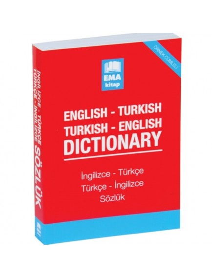 İngilizce-Türkçe Sözlük Büyük Boy (Karton Kapak) - Ema Yayınları