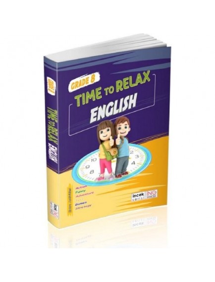 İnovasyon Yayınları 8. Sınıf Time To Relax English İncek Serisi