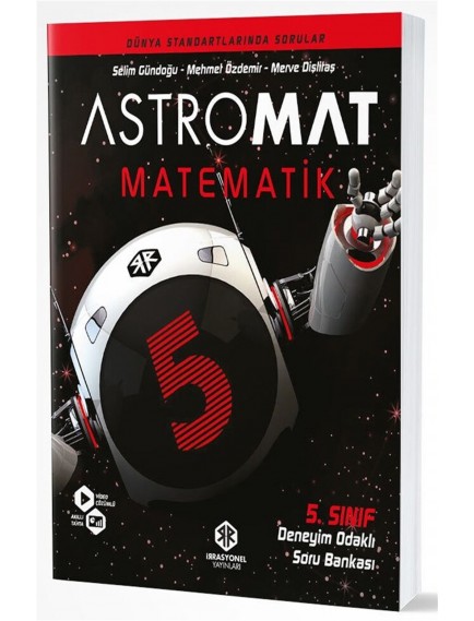 İrrasyonel Yayınları 5. Sınıf Astromat Matematik Deneyim Odaklı Soru Bankası