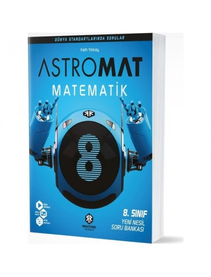 İrrasyonel Yayınları 8. Sınıf Astromat Matematik Soru Bankası