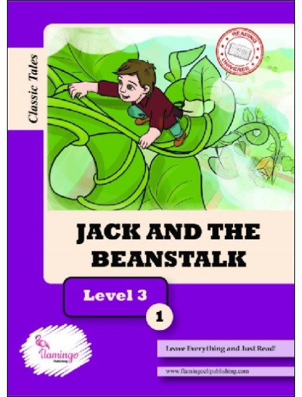 Jack And The Beanstalk English Level 3-1 (A2) - Kolektif - Flamingo Publishing