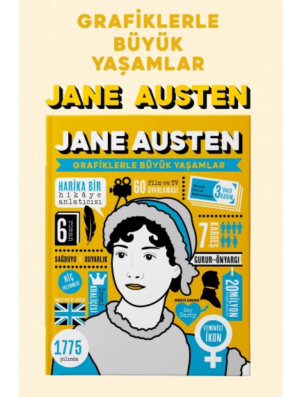 Jane Austen (Sert Kapak) - Zarife Üspolat Yazıcı - Mor Elma Yayınları