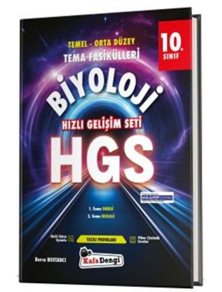 Kafa Dengi Yayınları 10. Sınıf Biyoloji Hgs Tema Fasiküllleri 