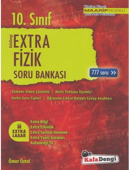 Kafa Dengi Yayınları 10.Sınıf Fizik Ekstra Soru Bankası