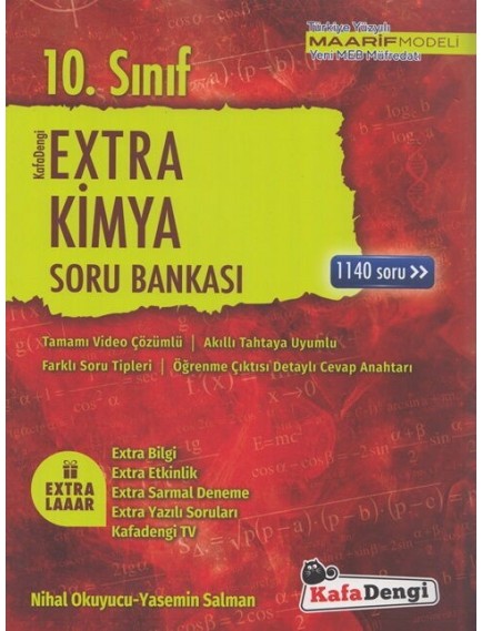 Kafa Dengi Yayınları 10.Sınıf Kimya Ekstra Soru Bankası